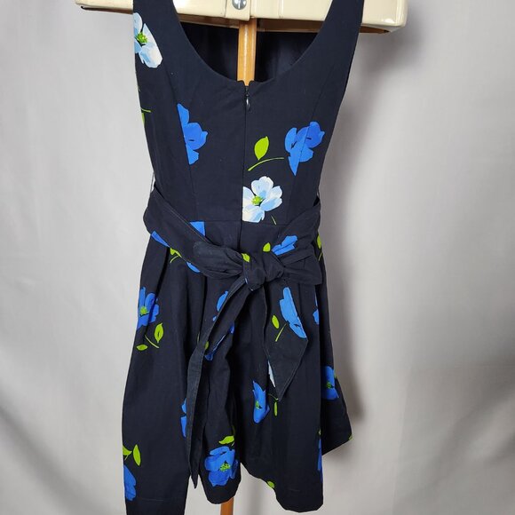 Poplin Floral Mini Formal Sundress - Picture 2 of 5